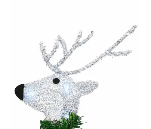 Led Puhlid 5 Pcs Hõbedane Kangas