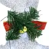Led Ziemeļbrieži 4 Pcs Sudraba 45 X 19 X 65 Cm Audums Vidaxl