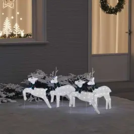 Led Puhlid 4 Pcs Hõbedane Kangas