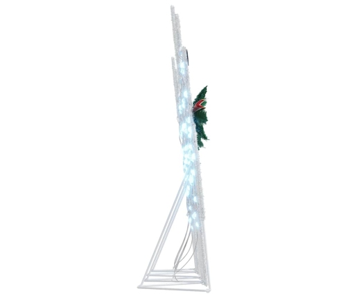Led Ziemeļbrieži 4 Pcs Sudraba 45 X 19 X 65 Cm Audums Vidaxl