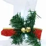 Led Ziemeļbrieži 4 Pcs Balts 45 X 19 X 65 Cm Audums Vidaxl