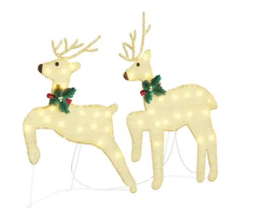Led Elniai 6 Pcs Auksinė Audinys