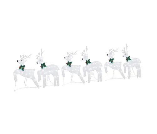 Led Puhlid 6 Pcs Hõbedane Kangas