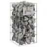 Gabion Kraan Hõbedane 26 X 25 X 50 Cm Roostevaba Teras