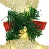 Led Ziemeļbrieži 2 Pcs Silti Balts 45 X 19 X 65 Cm Audums Vidaxl