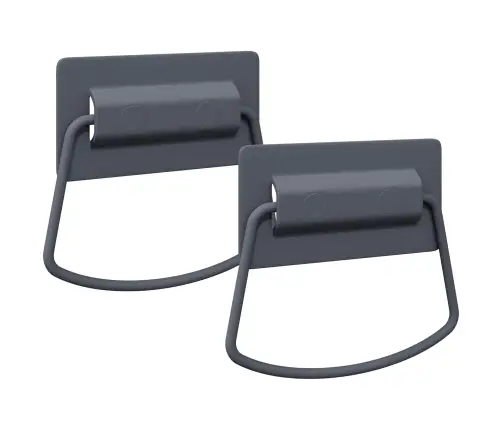 Kabineta Rokturi 2 Pcs Antracīts 85 X 45 Mm Metāla Vidaxl