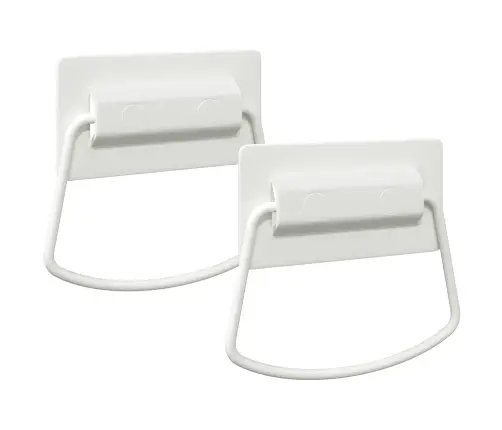Kabineta Rokturi 2 Pcs Balts 85 X 45 Mm Metāla Vidaxl