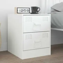 Kabineta Rokturi 12 Pcs Balts 85 X 45 Mm Metāls Vidaxl