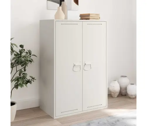 Kabineta Rokturi 12 Pcs Balts 85 X 45 Mm Metāla Vidaxl