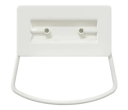 Kabineta Rokturi 12 Pcs Balts 85 X 45 Mm Metāla Vidaxl