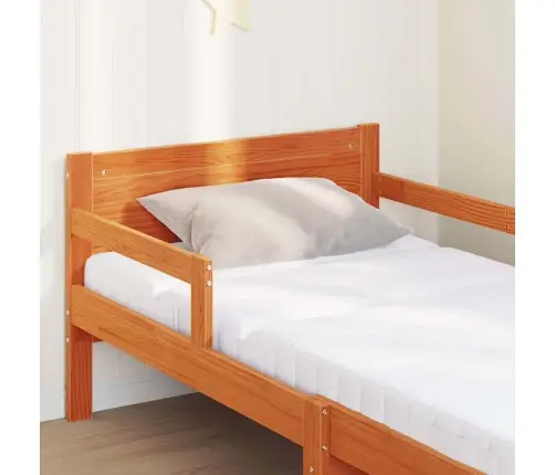 Lovos Rėmas Vaško Ruda 80 X 200 Cm Kietos Pušies Mediena
