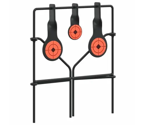 Šaušanas Mērķis Melna 40 X 34 X 53 Cm Tērauds Vidaxl