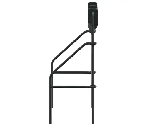 Šaušanas Mērķis Melna 40 X 34 X 53 Cm Tērauds Vidaxl