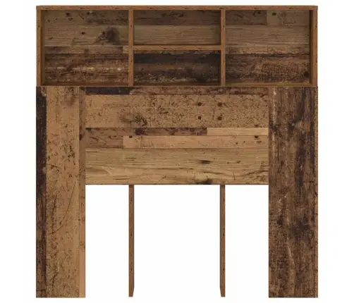 Galvas Dēlis Skapītis Ar Plauktu Vecs Koks Apstrādāts Koks Vidaxl Galvas Dēlis Skapītis Ar Plauktu Vecs Koks Apstrādāts Koks Vidaxl