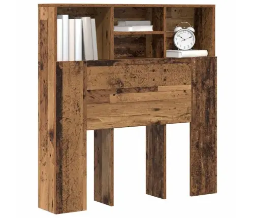 Galvas Dēlis Skapītis Ar Plauktu Vecs Koks Apstrādāts Koks Vidaxl Galvas Dēlis Skapītis Ar Plauktu Vecs Koks Apstrādāts Koks Vidaxl