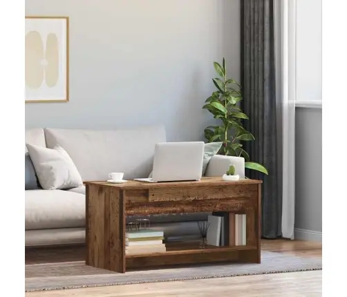 Kafijas Galdiņš Vecs Koks 102 X 50 X 52.5 Cm Inženierijas Koks Vidaxl