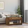Kafijas Galdiņš Vecs Koks 102 X 50 X 52.5 Cm Inženierijas Koks Vidaxl