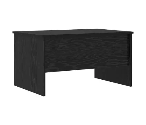 Kafijas Galdiņš Melns Ozols 80 X 50.5 X 42.5 Cm Vidaxl