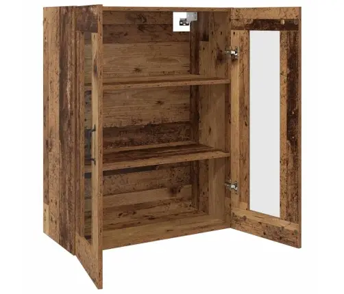 Karājamais Sienas Skapītis Ar Plauktu Brūna 69.5 X 34 X 90 Cm Vidaxl