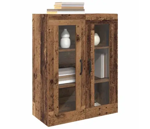 Karājamais Sienas Skapītis Ar Plauktu Brūna 69.5 X 34 X 90 Cm Vidaxl