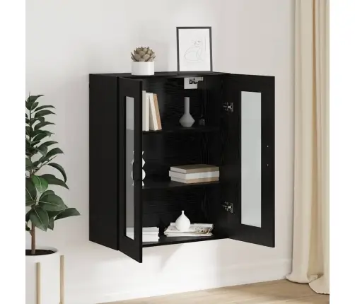 Rippuv Seinakapp Must 69.5 X 34 X 90 Cm Tehispuit