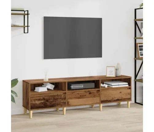 Televizora Skapīša Ar Atvilktni Veca Koka 150 X 30 X 44.5 Cm Vidaxl Televizora Skapīša Ar Atvilktni Veca Koka 150 X 30 X 44.5 Cm Vidaxl