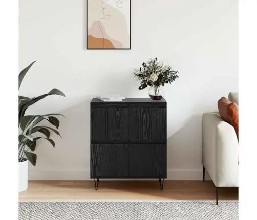 Kabalas Juoda 60 X 35 X 70 Cm Apdirbta Mediena