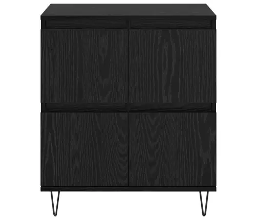 Kabalas Juoda 60 X 35 X 70 Cm Apdirbta Mediena