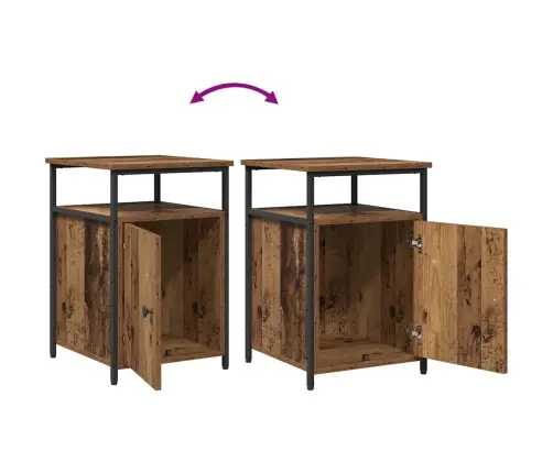 Šalia Lovos Spintelė Sena Mediena Apdirbta Mediena