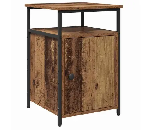 Šalia Lovos Spintelė Sena Mediena Apdirbta Mediena