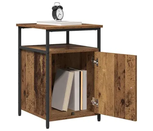 Šalia Lovos Spintelė Sena Mediena Apdirbta Mediena