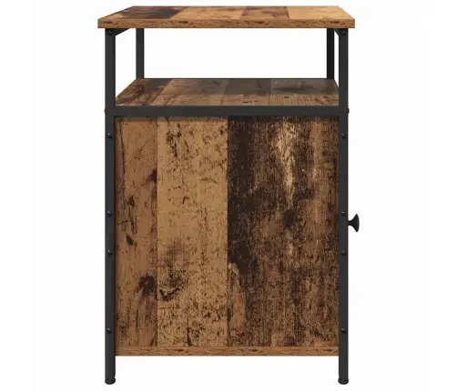 Šalia Lovos Spintelė Sena Mediena Apdirbta Mediena