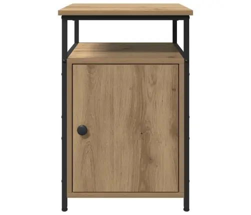 Šalia Lovos Spintelė Artisano Ąžuolo Apdirbta Mediena