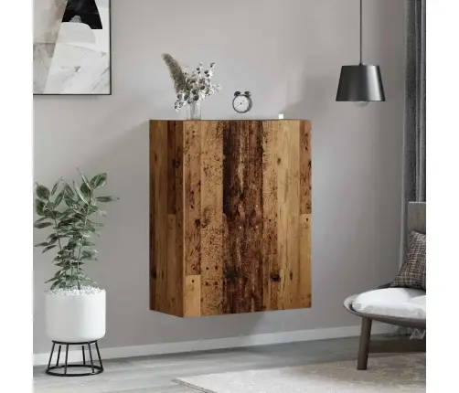 Sienas Skapis Brūna 69.5 X 34 X 90 Cm Inženierijas Koks Vidaxl