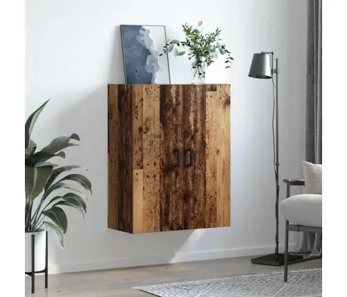 Sienas Skapis Brūna 69.5 X 34 X 90 Cm Inženierijas Koks Vidaxl