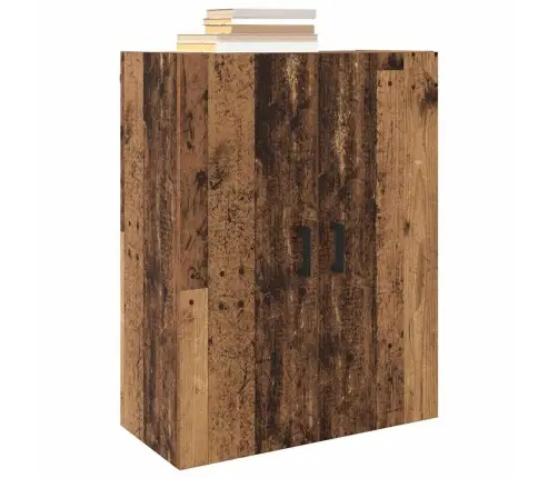 Sienas Skapis Brūna 69.5 X 34 X 90 Cm Inženierijas Koks Vidaxl