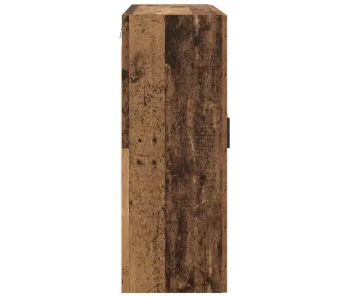 Sienas Skapis Brūna 69.5 X 34 X 90 Cm Inženierijas Koks Vidaxl