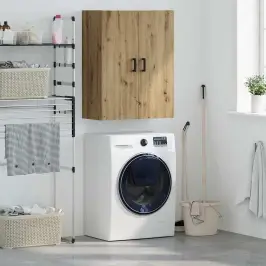 Sienas Skapis Brūna 69.5 X 34 X 90 Cm Inženierijas Koks Vidaxl