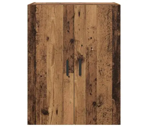 Sienas Skapis Vecs Koks 69.5 X 34 X 90 Cm Inženierijas Koks Vidaxl