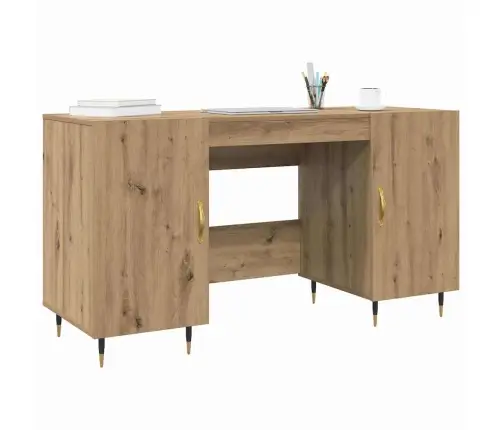 Galds Amatnieku Ozola 140 X 50 X 75 Cm Inženierijas Koks Vidaxl