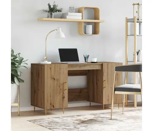 Galds Amatnieku Ozola 140 X 50 X 75 Cm Inženierijas Koks Vidaxl