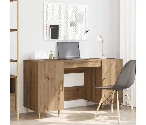 Galds Amatnieku Ozola 140 X 50 X 75 Cm Inženierijas Koks Vidaxl