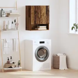 Sienas Skapis Vecs Koks 60 X 31 X 70 Cm Inženierijas Koks Vidaxl