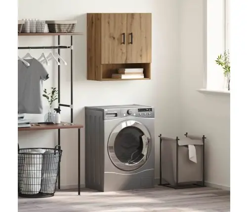 Sienas Skapis Amatnieku Ozola 60 X 31 X 70 Cm Inženierijas Koks Vidaxl