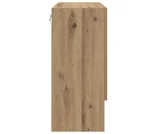 Sienas Skapis Amatnieku Ozola 60 X 31 X 70 Cm Inženierijas Koks Vidaxl