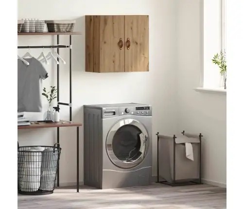 Sienas Skapis Amatnieku Ozola 60 X 31 X 60 Cm Inženierijas Koks Vidaxl