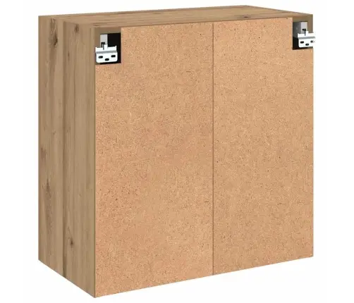 Sienas Skapis Amatnieku Ozola 60 X 31 X 60 Cm Inženierijas Koks Vidaxl