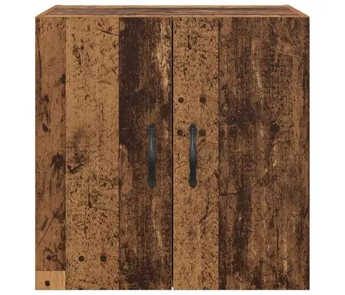 Sienas Skapis Vecs Koks 60 X 31 X 60 Cm Inženierijas Koks Vidaxl