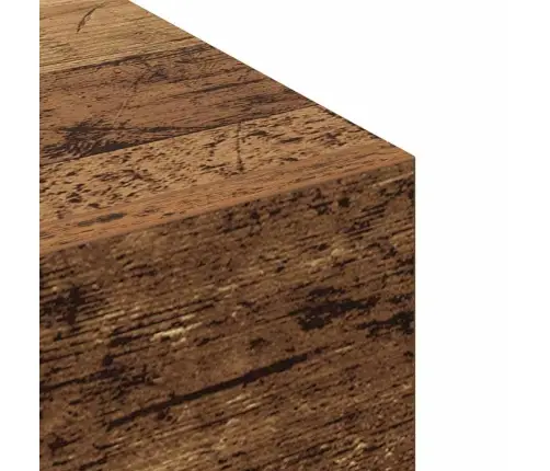 Sienas Skapis Vecs Koks 60 X 36.5 X 35 Cm Inženierijas Koks Vidaxl