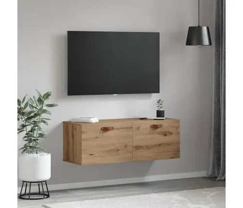 Sienas Skapis Amatnieku Ozola 100 X 36.5 X 35 Cm Vidaxl